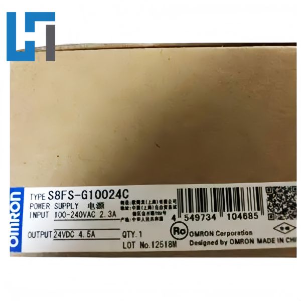 S8FS-G10024C Omron New Original Switch Power Supply Plc Programming module Industrial Automation Controller