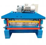 Colored Steel IBR Corrugated Roofing Sheet Roll Forming Machine With Delta PLC