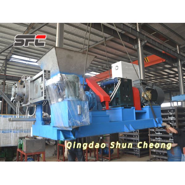 Force Feed Rubber Extruder Machine and Variable Speed for Rubber Making