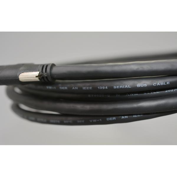 Full Shielded IEEE 1394 Firewire Cable , Firewire Camera Cable With Copper Conductor