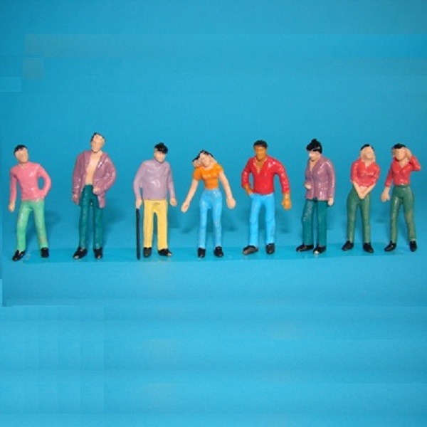 1:42 color normal scale figures-scale people,model figures architectural model