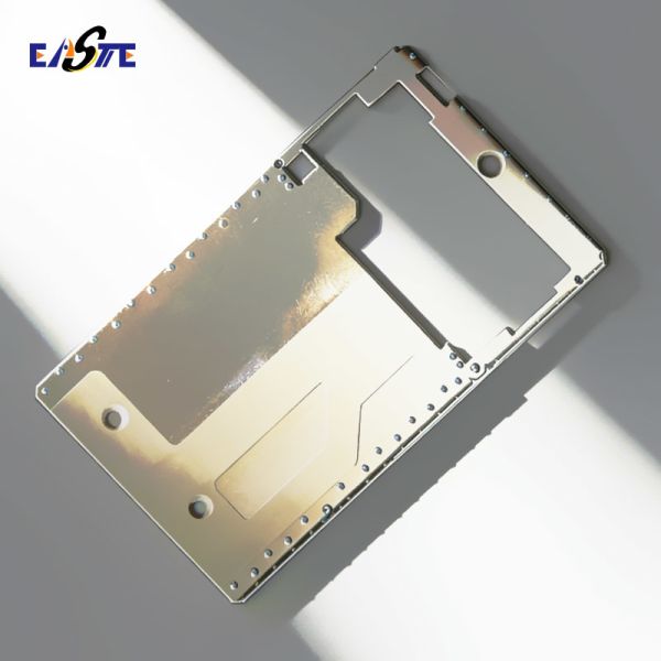 High Precision Etched EMI Shielding Cans with Micro-Vent Patterns & Solder Tabs