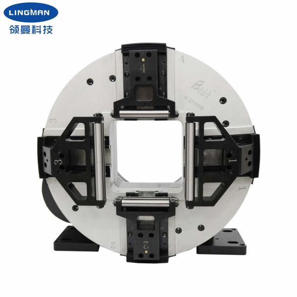 Quality High-quality Precision Models Four-Jaw  Full Stroke Main Pneumatic Chuck for Pipe Cutting Machine for CNC Machine Tools for sale