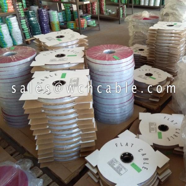 UL2651 PVC Flat Ribbon Cable AWG28 PH1.27 RoHS & Reach Compliant 105C 300V