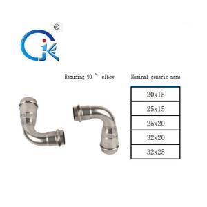  90 Degree Inox Press Fittings Elbow DN20 Stainless Steel Pipe Fittings Manufactures