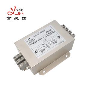 100A High Current Three Phase Filter ENEC EMI/RFI Filter For Single Crystal