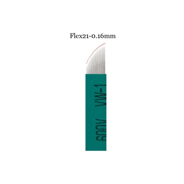 100Pcs 0.16mm Microblading Tattoo Machine Needle For Manual Pen