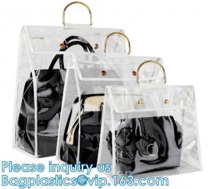  Fashionable Design Luxury PVC Handbag Purse, Organizer Dust Cover, Bag Protector, Magnetic Snap Closure Manufactures