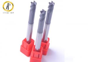  45 Degree Solid Carbide Thread Mills , Square Cutting Shell End Mill Cutter For Titanium Manufactures