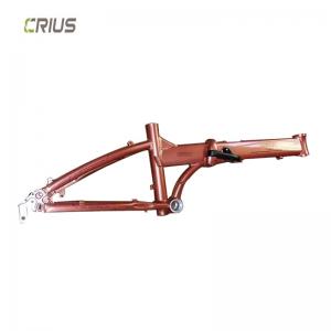  customized Yes 2900g Crius Custom 20 inch Aluminium Frame Folding Bike Bicycle Frame Manufactures