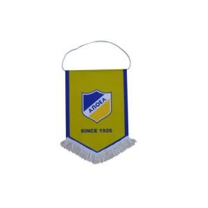 Custom Polyester Personalized Wall Banners Hanging Type 23*38cm With Tassels