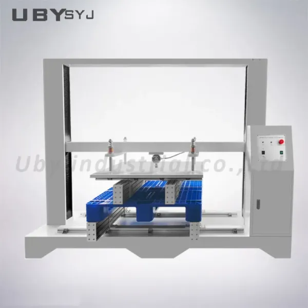 Computer Control Plastic Pallet Strength Compression Tester with Digital Display and Customizable Dimensions