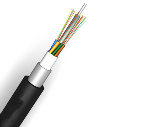 Strength Member Direct Burial 4 / 8 / 48 Core Outdoor Fiber Optic Cable