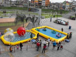  Small PVC Inflatable Water Pool / Children Swimming Pool Durable and Safety(CYPL-1504) Manufactures