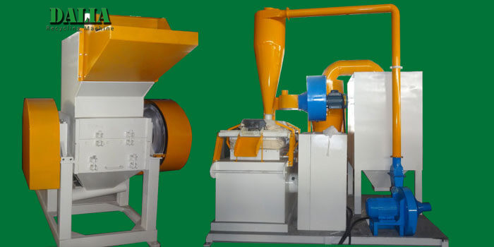 Automobile Circuits Scrap Copper Wire Recycling Machine Automatic Vibration