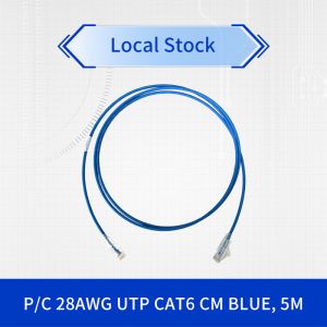 Superfine 5M Ethernet Patch Cord with ANSI/TIA Class 6 and 250 MHz Bandwidth