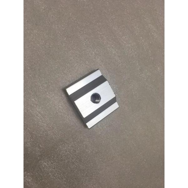 Quality Hex Nut Aluminum Clamp with Flat Gasket and Spring Washer/ Sliding Block with M5 Screw for sale