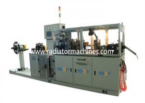 China 80m/Min Radiator Fin Forming Machine Servo System Customized Color on sale