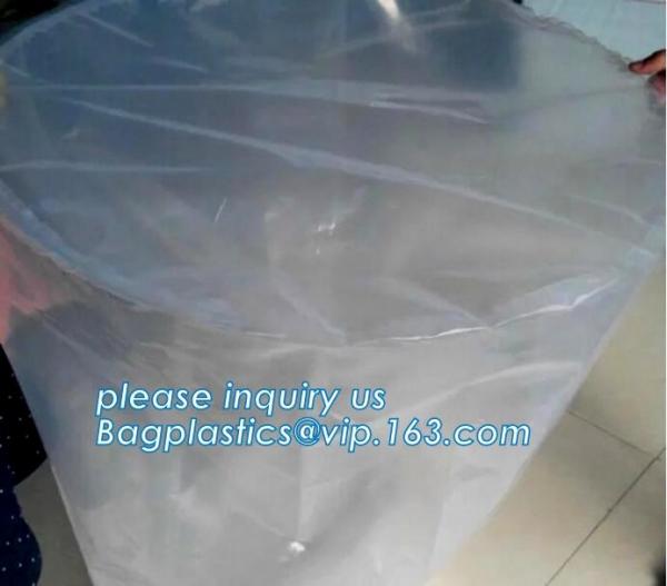 Giant jumbo big size poly pallet cover packaging bags with competitive price, 36 x 27 x 65" 1 Mil ldpe Clear Pallet Cove