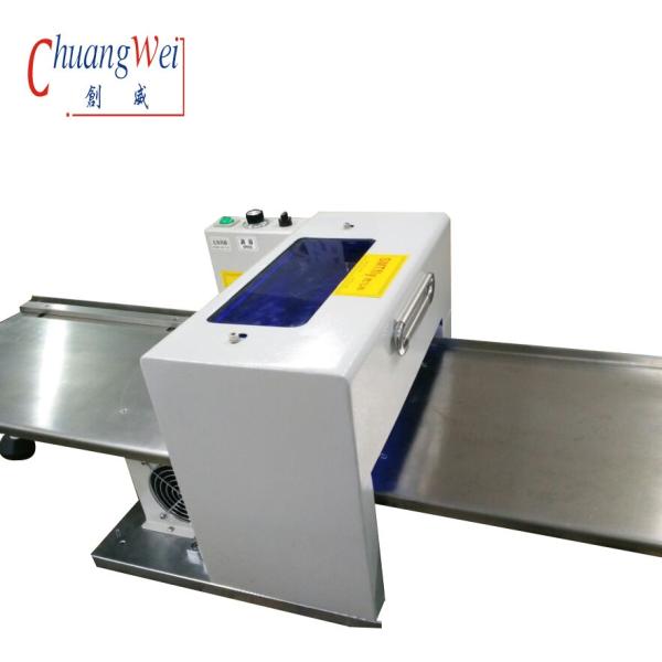 Compact Pneumatic Drive PCB Depanelizer for 3.5mm V-Cut Separation