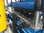 Hydraulic Cutting Steel Roofing Tile Roll Forming Machine With Chain Drive 2-4m