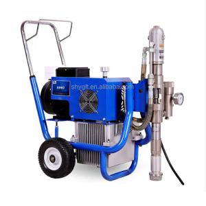 White Cement Based Wall Putty Lime Spray Machine Hydraulic 220vac 3kw High Pressure Manufactures