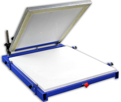 Quality manual large size single color 1-1 Micro-Adjustable Screen Printing Machine for sale