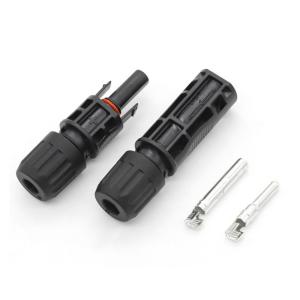 1500V DC 600V Solar Panel Connectors with UL94V-O Flame Class and -40°C To +105°C Operating Range