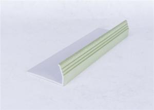 China Matt / Shiny Surface PVC Decoration Profile , Hard Decorative PVC Moulding on sale