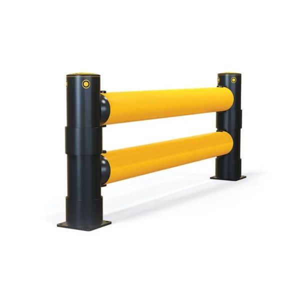 RAL1003 RAL9005 Impact Flexible Barrier Safety Buffer