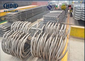  Carbon Steel Titanium Spiral Finned Tube Coil For Boiler Economizer ASME Standard Manufactures