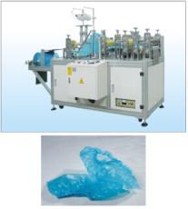  3.5KW non woven shoe cover making machine With Full Automatic Control From Feeding To Finished Product Counting Manufactures