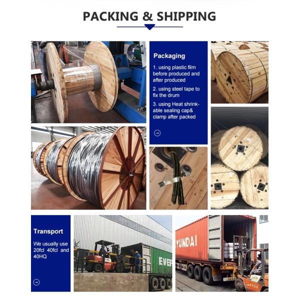 0.6 1KV Overhead Transmission Aerial Bundled Cable
