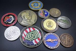  2015 Hot selling OEM custom engraved metal stamping silver coins customized Souvenir coin Manufactures