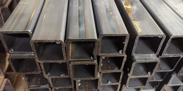 Quality S235 / S275 / S355 Square Steel Pipes / ERW Steel Structural Hollow Section Sch 40 for sale