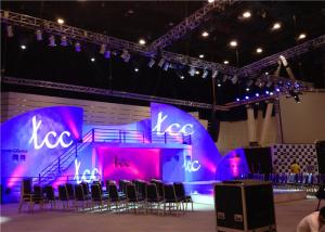  1R1G1B Indoor Rental LED Display Small Pixel Pitch 1300 Nits / Sqm IP34 Front Manufactures