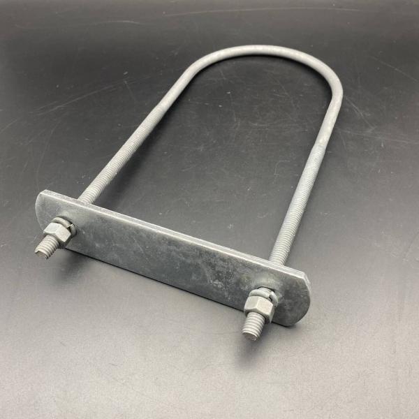 Quality HDG U Bolt Custom All Sizes U Shaped Bolt with Plate for sale
