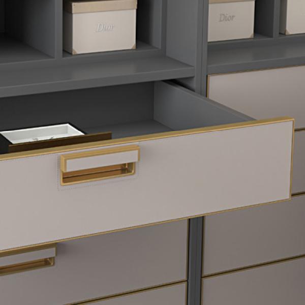 Quality MJMFD Custom Drawer Front Panel CYDP-002 | ENF Grade Particleboard/MDF, Eco-Friendly PVC Leather, Edge-Banded, Hardware Handle Included for sale