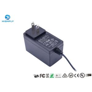 12V 2A Switching Power Adapter CE UL FCC Certified AC To DC With V0 Fireproof