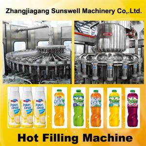  Automatic Juice Filling Machine 2000BPH - 20000BPH With Rinsing / Filling / Capping Process Manufactures
