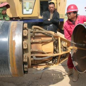 Easy to Operate Pipeline Project Fitting up Machine for Pneumatic Internal Clamp