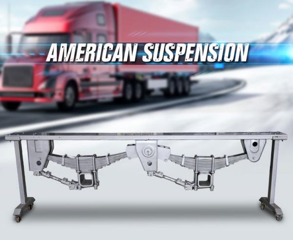Heavy Duty Axle Trailer Suspension 20CM Hole Greaseless Powdered Metal 90mm