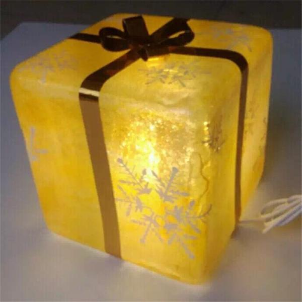 Quality Handmade Transparent Resin Gift Boxes 25*25*30CM for sale