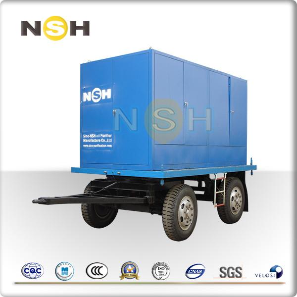 Quality Water Gas Transformer Oil Purification Plant Trailer Mounted Double Axle Cargo for sale