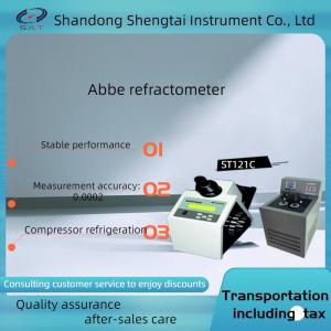 China Abbe refractometer digital display reading, visual aiming, and temperature correction ST121C on sale