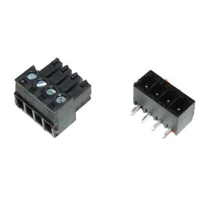 3.81mm Pitch PCB Pluggable Screw Terminal Blocks Plug + Right Angle Pin Header