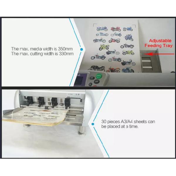 Z13pro Auto - Feeding Die Cut Sticker Printing Machine Automatically 800MM/S Speed