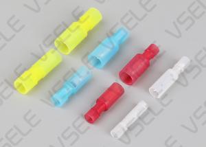 China Pre Insulated Crimp Terminals / Bullet Male And Female Round Crimp Terminal on sale