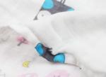 Cute Baby Towels And Washcloths , wholesale bamboo swaddle blanket muslin gauze