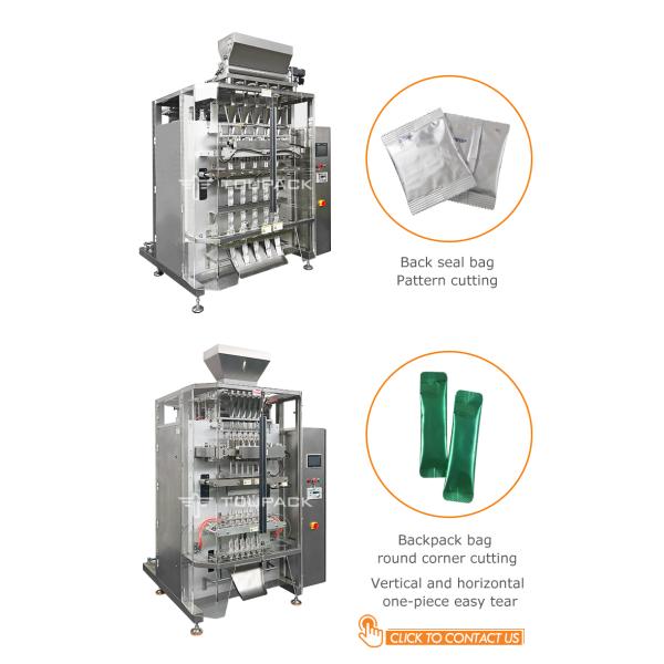 4 lines powder packing stick machine